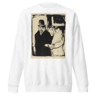 Kokotte und Zuhälter by Ernst Ludwig Kirchner Sweatshirt