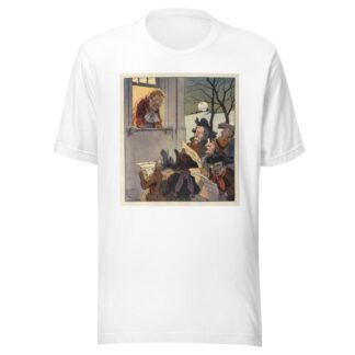 God rest you, merry gentleman, let nothing you dismay by Louis Glackens T-Shirt
