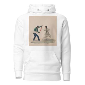 A man and woman dancing the Zamacueca by Francisco Fierro Hoodie