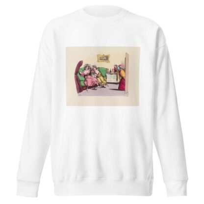 Ah Scélérat..C’est donc ici que tu passes ta vie by Charles-Joseph Traviès de Villers Sweatshirt