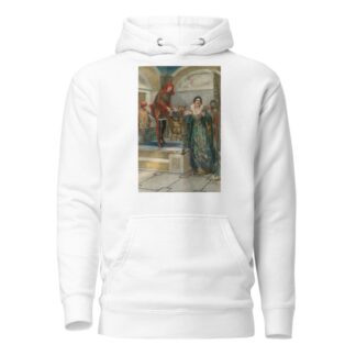 Merchant of Venice; III, 2, the casket scene by Henry James Haley Hoodie
