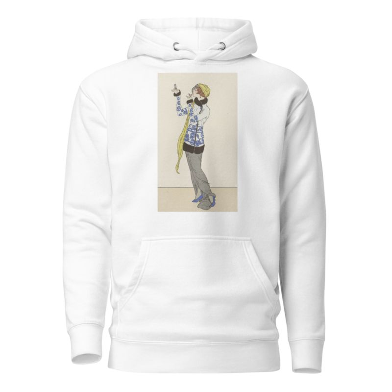 Veste de velours by Jan van Brock Hoodie