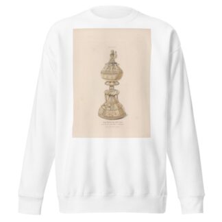 Ivory Cup by William Bell Scott Sweatshirt