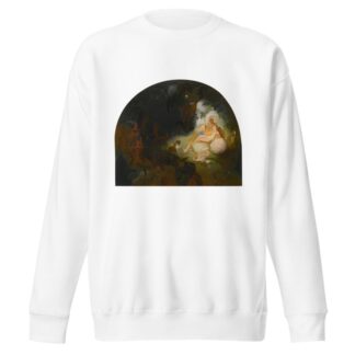 There sleeps Titania by Robert Huskisson Sweatshirt