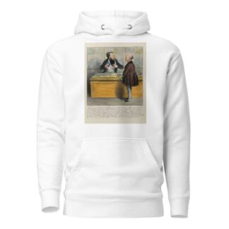 Monsieur, je méprise le charlatanisme de l’affiche, je méprise les Pufs de l’annonce, j’abhorre tout ce qui sent le char by Honoré Daumier Hoodie