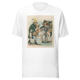 Americans abroad by Louis Dalrymple T-Shirt