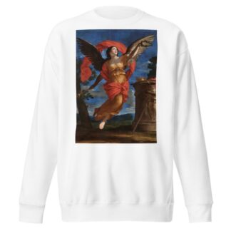 Allegory of Fame by Giovanni Francesco Romanelli Sweatshirt