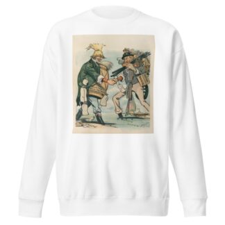 Americans abroad by Louis Dalrymple Sweatshirt