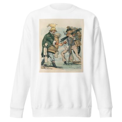 Americans abroad by Louis Dalrymple Sweatshirt