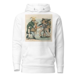 Americans abroad by Louis Dalrymple Hoodie