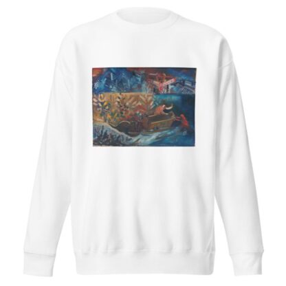 Carrying the Sick by Arnold Peter Weisz-Kubínčan Sweatshirt