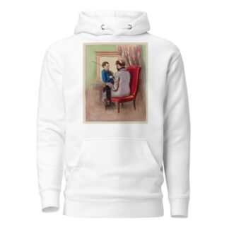 Houp houp papa. ah mais tu ne fais pas si bien le cheval que Janisset, dam. Ah comme il faisait bien le chev by Paul Gavarni Hoodie