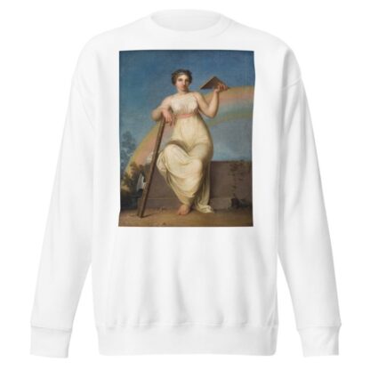 Jurisprudence. Allegorical Figure by Nicolai Abildgaard Sweatshirt