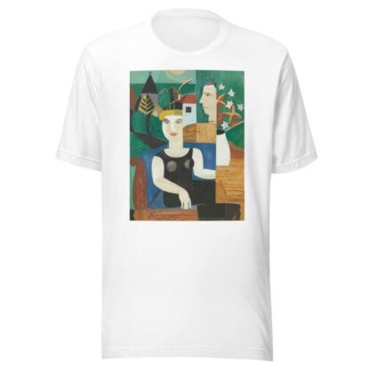 De kunstenaar en zijn vrouw bij maanlicht by Gustave De Smet T-Shirt
