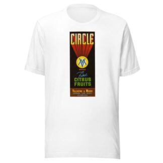 Circle Brand Fine Citrus Fruit Label by Anonymous T-Shirt