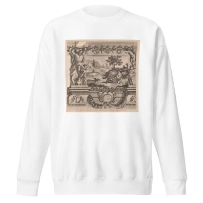 Romulus and Remus with the she-wolf by Jean Boulanger Sweatshirt