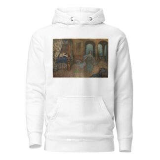 The Fairy appearing to the Prince by Warwick Goble Hoodie