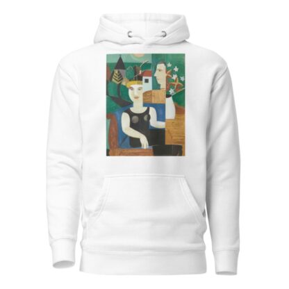 De kunstenaar en zijn vrouw bij maanlicht by Gustave De Smet Hoodie