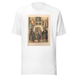 Deutsche Volkstrachten Pl.10 by Albert Kretschmer T-Shirt