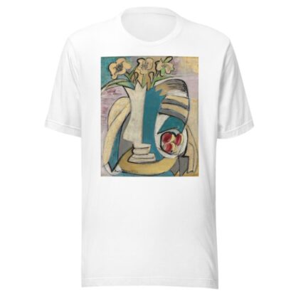 Váza s kyticí a broskve by Emil Filla T-Shirt