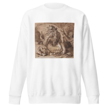 A Triton holding a Fish by Bernard Lens II Sweatshirt