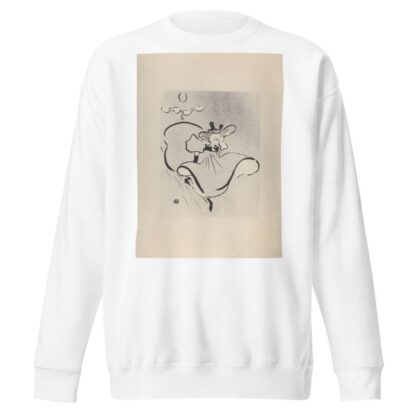 Jane Avril. by Henri de Toulouse-Lautrec Sweatshirt