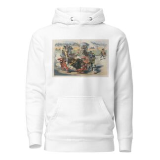 The great American bull-fight by Udo Keppler Hoodie