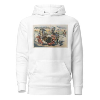 The great American bull-fight by Udo Keppler Hoodie