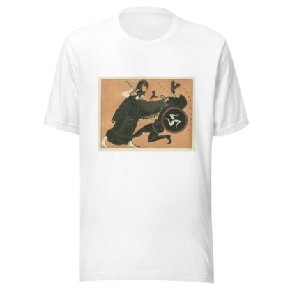 Athena attacks the giant Enceladus by A. Rey T-Shirt