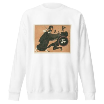 Athena attacks the giant Enceladus by A. Rey Sweatshirt