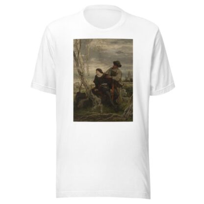 Hamlet und Horatio am Grabe Ophelias by Hans Thoma T-Shirt