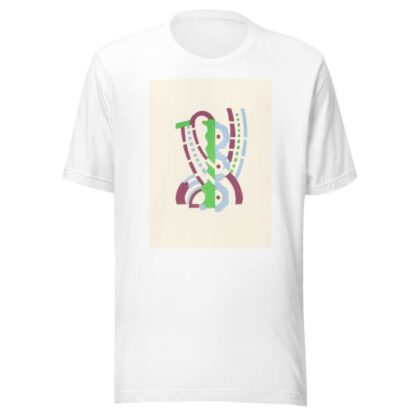 Fleurs, Texte Et Vingt-Six Planches En Couleurs Pl 21 by Serge Gladky T-Shirt