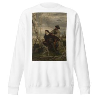 Hamlet und Horatio am Grabe Ophelias by Hans Thoma Sweatshirt