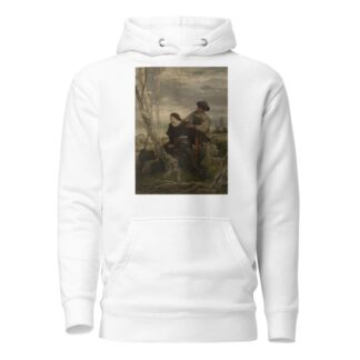 Hamlet und Horatio am Grabe Ophelias by Hans Thoma Hoodie