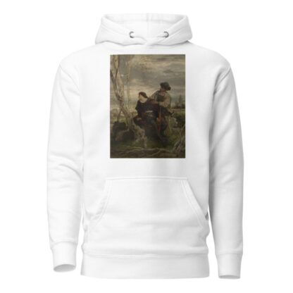 Hamlet und Horatio am Grabe Ophelias by Hans Thoma Hoodie
