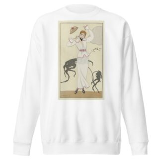 Robe de drap blanc by George Barbier Sweatshirt