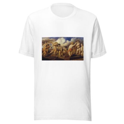 Putting while building a railway by Hans Canon T-Shirt