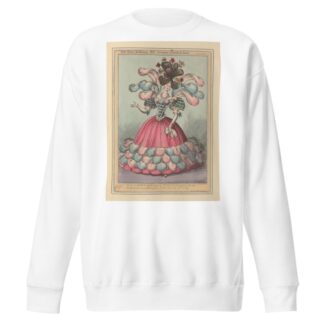 To see our featherd nymph appear in all her flaunting glittering gear by William Heath Sweatshirt