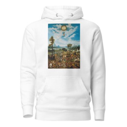 Horatius Cocles Stopping King Porsenna’s Army outside Rome by Ludwig Refinger Hoodie