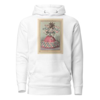To see our featherd nymph appear in all her flaunting glittering gear by William Heath Hoodie