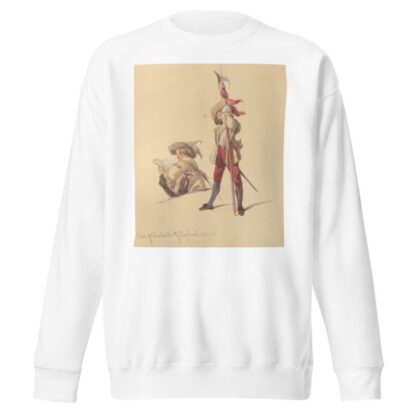 Sketches of costume Pl.078 by John Richard Coke Smyth Sweatshirt