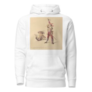 Sketches of costume Pl.078 by John Richard Coke Smyth Hoodie