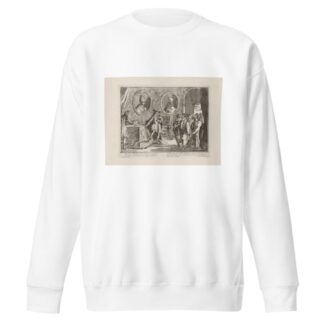 Engelants schouwtoneel – Le theatre d’Angleterre Pl.02 by Pieter Pickaert Sweatshirt