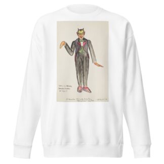 String Fever(marionette): Satan on a Holiday Orchestra Leader by Irving M. Reizes Sweatshirt