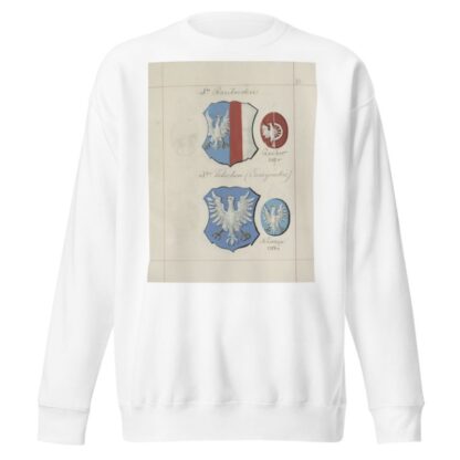 Herby Rzeczypospolitej Polskiej i W. X. Litewskiego. T. 1 Pl.045 by Boleslaw Starzyński Sweatshirt