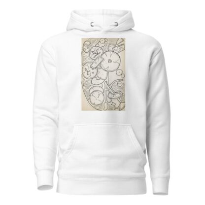 Ornament met bloemen en bladeren by Reijer Stolk Hoodie