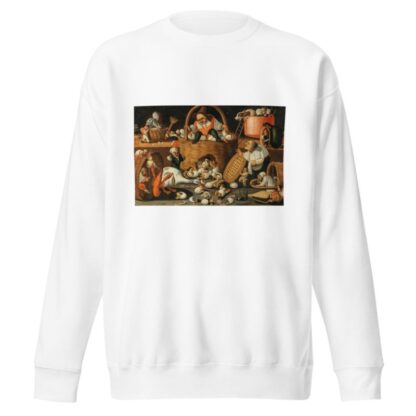 An Allegory of domestic disputes by The Master of the Fertility of the Egg Sweatshirt