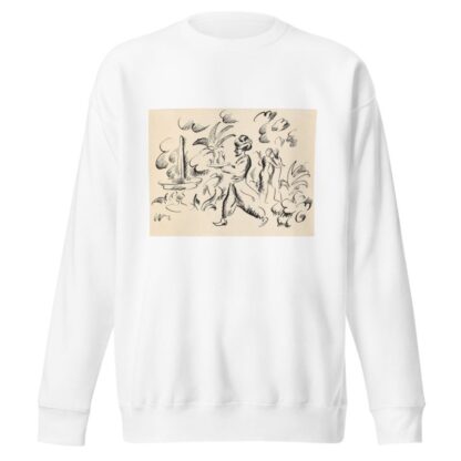 Szene aus 1001 Nacht by August Macke Sweatshirt