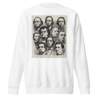 The Last Delegation from Georgia in the Congress of the United States by Winslow Homer Sweatshirt
