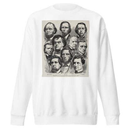 The Last Delegation from Georgia in the Congress of the United States by Winslow Homer Sweatshirt